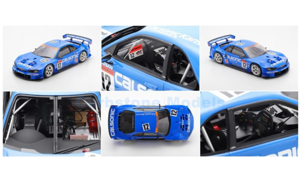 Product 1:12 | Spark 12SJ002 | Nissan Skyline GT-R (R34) JGTC | Calsonic Team Impul 2003 #12 - B.Tréluyer - Y.Ide
