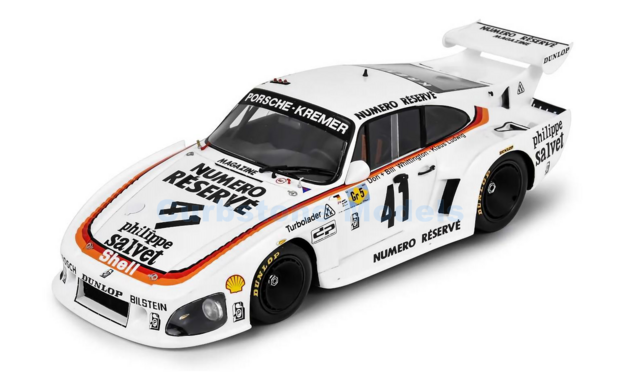 Product 1:18 | Spark 18LM79 | Porsche 935 K3 1979 #41 - K.Ludwig - B.Whittington - D.Whittington