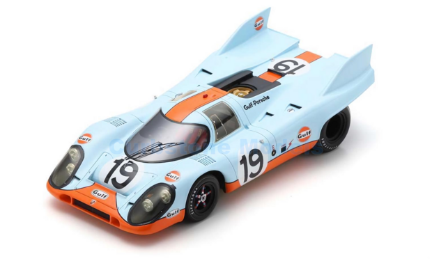 Product 1:18 | Spark 18S420 | Gulf Porsche 917 K 1971 #19 - H.Muller - R.Attwood