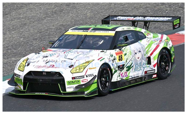 Product 1:43 | Spark SGT187 | Nissan GT-R NISMO GT3 | NILZZ Racing 2024 #48 - T.ida - Y.Shibata  - T.Sanada