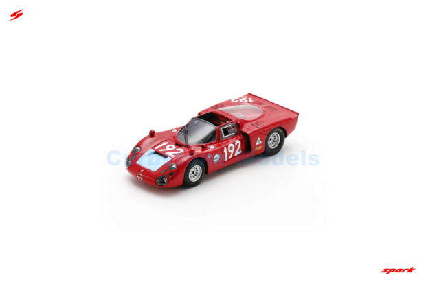 Product 1:43 | Spark SI034 | Alfa Romeo T33-2 | Autodelta Spa 1968 #192 - L.Bianchi - M.Casoni