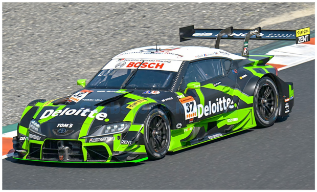 Product 1:64 | Spark 64SGT25037 | Toyota GR Supra GT | TGR Team Deloitte TOM'S 2025 #37 - G.Alesi - U.Sasahara