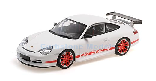 Product 1:18 | Minichamps 155062020 | Porsche 911 GT3 RS (996) White 2002