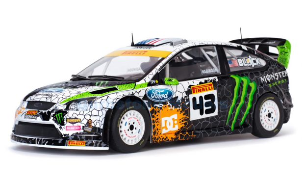 Product 1:18 | Sunstar 3957 | Ford Focus RS WRC Monster Energy 2012 #43 - K.Block