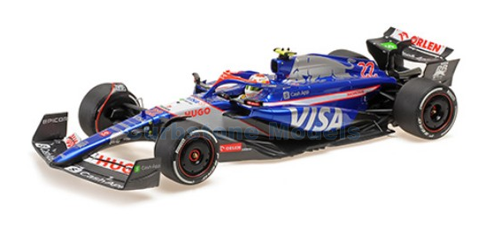 Product 1:18 | Minichamps 117240422 | Racing Bulls VCARB 01 | VISA CASH RB FORMULA ONE TEAM 2024 - Y.Tsunoda