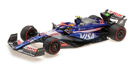 Product 1:18 | Minichamps 117240122 | Racing Bulls VCARB01 | Visa Cash App RB Formula One Team 2024 - Y.Tsunoda