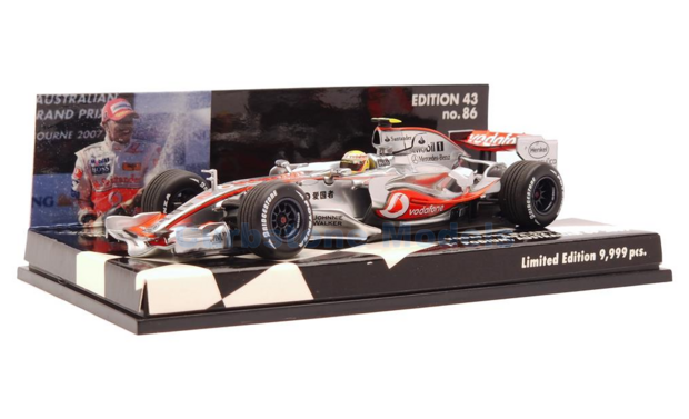Product 1:43 | Minichamps 530074312 | McLaren MP4-22 Vodafone | Vodafone 2007 - L.Hamilton