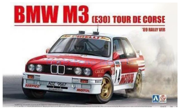 Product 1:24 | Beemax 24016 | Bastos Motul BMW M3 (E30) 1989 #14 - F.Chatriot - M.Perin