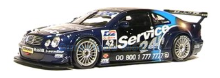 Product 1:18 | Maisto 388883 | Mercedes Benz CLK 2001 #42 - D.Turner
