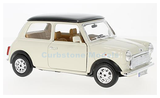 Product 1:18 | Bburago 18-12036BEIGE/BLACK | Mini Cooper Bright Beige and Black 1969