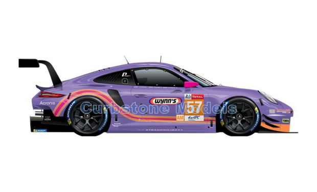 Product 1:18 | Spark 18S561 | Porsche 911 RSR LMGTE-AM | Team Project 1 2020 #57 - J.Bleekemolen - F.Fraga - B.Keating