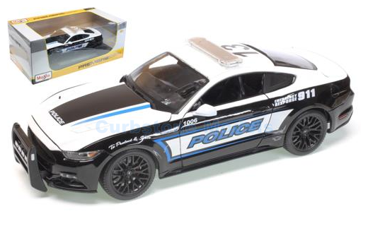Product 1:18 | Maisto 36203 | Ford Mustang GT Zwart / Wit 2015 #911