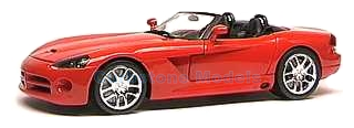 Product 1:18 | Hotwheels 53836 | Dodge Viper SRT-10 cabrio Rood