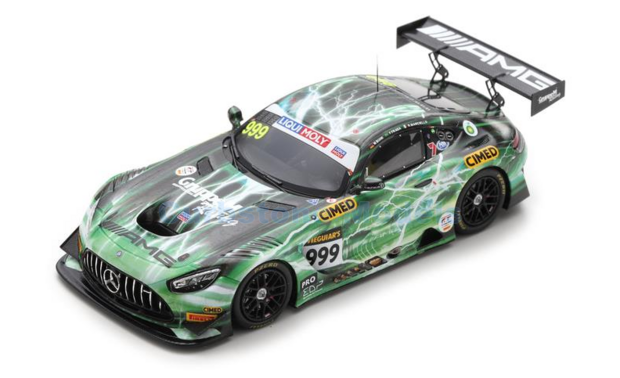 Product 1:43 | Spark AS053 | Mercedes Benz AMG GT3 | GruppeM 2020 #999 - F.Fraga - M.Buhk - R.Marciello