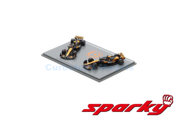 Product 1:64 | Spark Y418 | McLaren Formula One Team MCL38 2024 #4 #81 - O.Piastri - L.Norris
