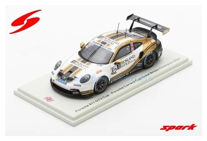 Product 1:43 | Spark UK025 | Porsche 911 GT3 Cup | Rosland Gold by Century Motorsport 2024 #42 - G.Gamble