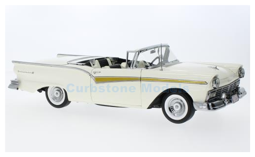 Product 1:18 | Sunstar 1346 | Ford Fairlane 500 Skyliner White 1957