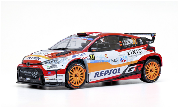 Product 1:18 | IXO-Models 18RMC252.22 | Toyota Gazoo Racing GR Yaris Rally1 2025 #31 - A.Cachón - B.Rozada