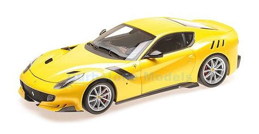Product 1:18 | BBR Models BBR182100 | Ferrari F12 TDF Geel metallic 2015