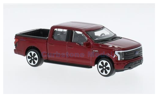 Product 1:43 | Bburago 18-30467RED | Ford F-150 Lightning Metallic Red 2022
