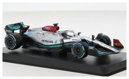 Product 1:43 | Bburago 18-38066R | Mercedes AMG F1 W13 E-Performance 2022 #63 - G.Russell