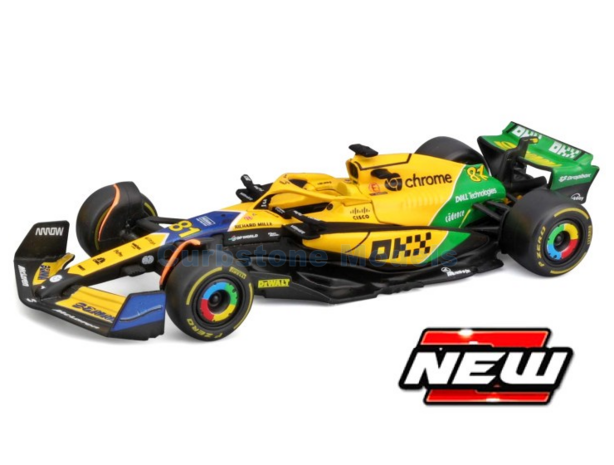 Product 1:43 | Bburago 18-38215PM | McLaren Formula One Team MCL38 2024 #81 - O.Piastri