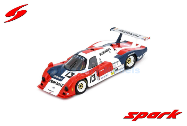 Product 1:43 | Spark S9502 | Cougar C12 1985 #13 - Y.Courage - A.de Cadenet - J.Yvon