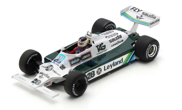 Product 1:18 | Spark 18S736 | Williams Grand Prix Engineering FW07C Ford 1980 #28 - C.Reutemann