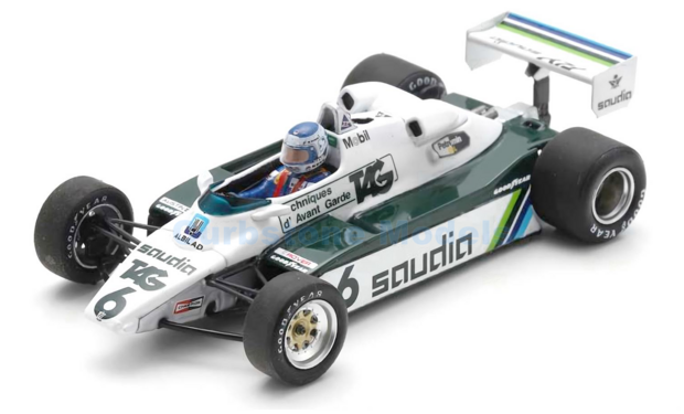 Product 1:43 | Spark S7499 | Williams FW08 1982 #6 - K.Rosberg