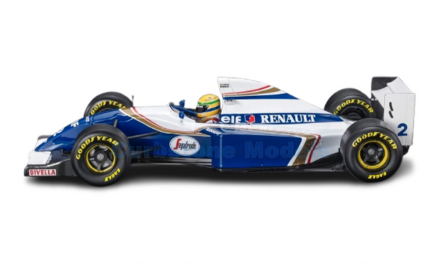 Product 1:18 | GP Replicas GP174BWD | Williams Racing FW16 Renault 1994 #2 - A.Senna
