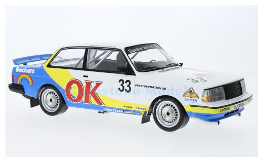 Product 1:18 | IXO-Models 18RMC105B.22 | Volvo 240 Turbo 1985 #33 - P.Andersson - G.Petersson