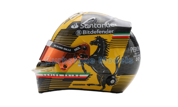 Product 1:5 | Looksmart LSHEL005 | Bell Helmet | Scuderia Ferrari 2024 #55 - C.Sainz
