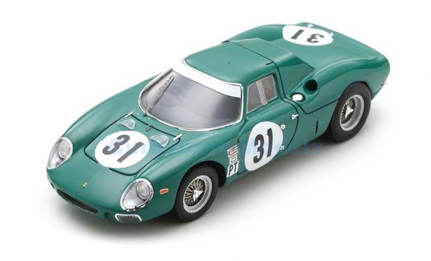 Product 1:43 | Looksmart LSRC126 | Scuderia Ferrari 250 LM 1965 #31 - D.Piper - T.Maggs