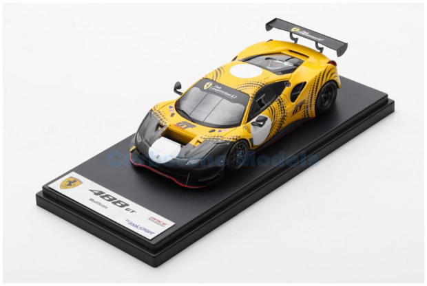 Product 1:43 | Looksmart LSRC077 | Ferrari 488 GT Modificata Yellow / Black 2020
