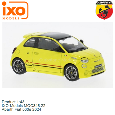 Product 1:43 | IXO-Models MOC346.22 | Abarth Fiat 500e 2024