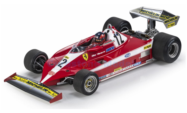 Product 1:18 | GP Replicas GP037BWD | Ferrari 312 T3 1978 #12 - G.Villeneuve