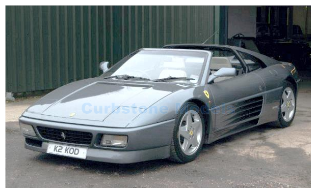 Product 1:18 | GT Spirit GT332 | Ferrari 348 GTS Grijs Metallic 1993