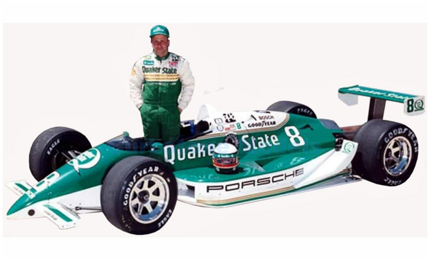 Product 1:43 | Tameo TIK006 | March 88C Porsche Green / White 1988 #8 - T.Fabi