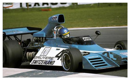 Product 1:43 | Tameo SLK099 | Brabham BT42 | Finotto 1974 #43 - H.Koinigg - G.Larrousse - C.Facetti