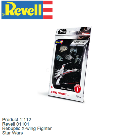 Product 1:112 | Revell 01101 | Rebuplic X-wing Fighter | Star Wars