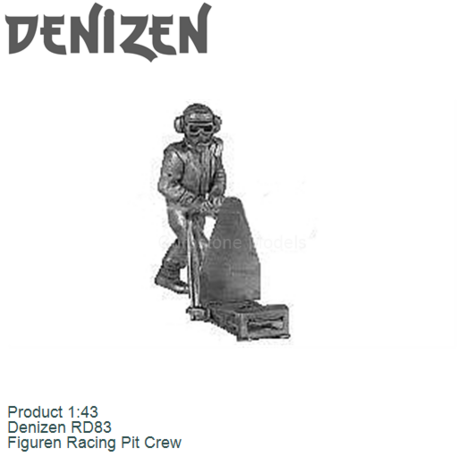 Product 1:43 | Denizen RD83 | Figuren Racing Pit Crew