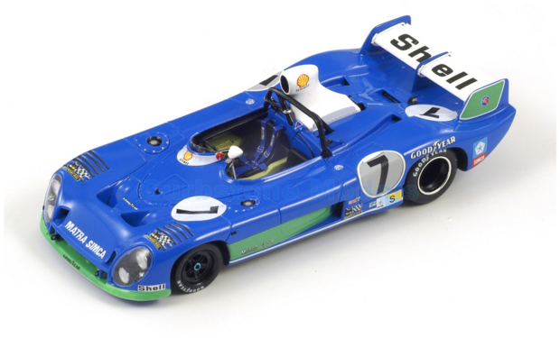 Product 1:18 | Spark 18LM74 | Matra Simca MS670B 1974 #7 - G.Larrousse - H.Pescarolo