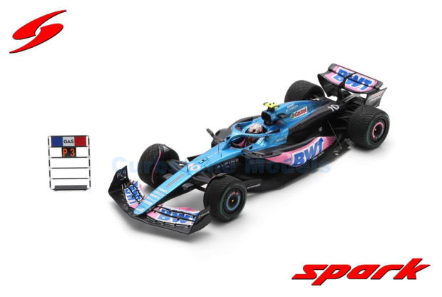 Product 1:18 | Spark 18S960 | BWT Alpine Formula One Team A523 2023 #10 - P.Gasly