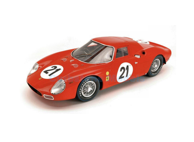 Product 1:18 | Looksmart LS18LM02 | Ferrari 250 LM 1965 #21 - J.Rindt - M.Gregory
