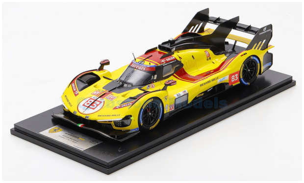 Product 1:18 | Looksmart LS18LM053 | Ferrari 499P | AF Corse 2025 #83 - Y.Ye - P.Hanson - R.Kubica