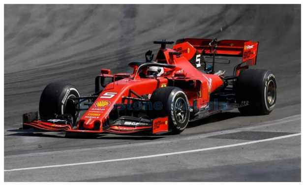 Product 1:43 | Looksmart LSF1021 | Scuderia Ferrari SF90 2019 #5 - S.Vettel