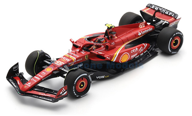 Product 1:43 | Looksmart LSF1056 | Scuderia Ferrari SF-24 2024 #55 - C.Sainz