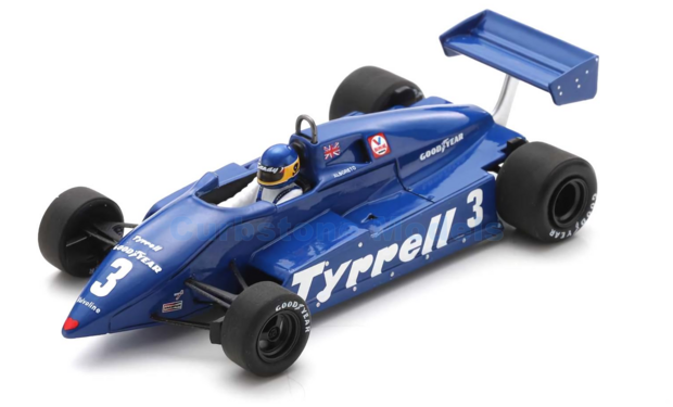 Product 1:43 | Spark S7283 | Tyrrell F1 011 1982 #`3 - M.Alboreto