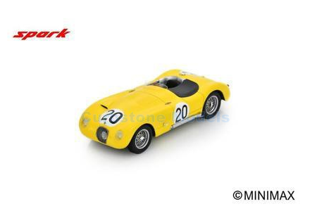 Product 1:43 | Spark S2946 | Jaguar XK 120 C S5.0 | Ecurie Francorchamps 1968 #20 - R.Laurent - C.de Tornaco