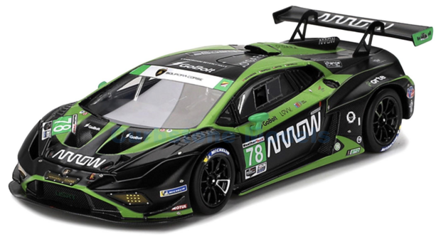 Product 1:43 | TSM TSM430779 | Lamborghini Huracan GT3 EVO2 GTD | Forte Racing Powered by US RaceTronics 2023 #78 - M.Goikhberg